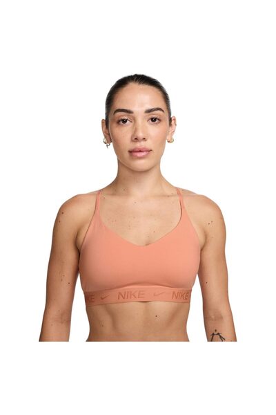 Nike Γυναικείο Αθλητικό Σουτιέν Dri-FIT Indy με Ελαφριά Υποστήριξη και Ενίσχυ...