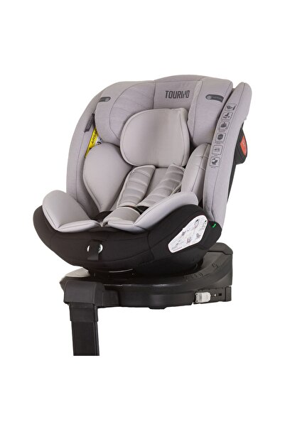 Evelise Scaun auto Chipolino Tourino I-Size 40-150 cm gri cenușiu cu sistem I...