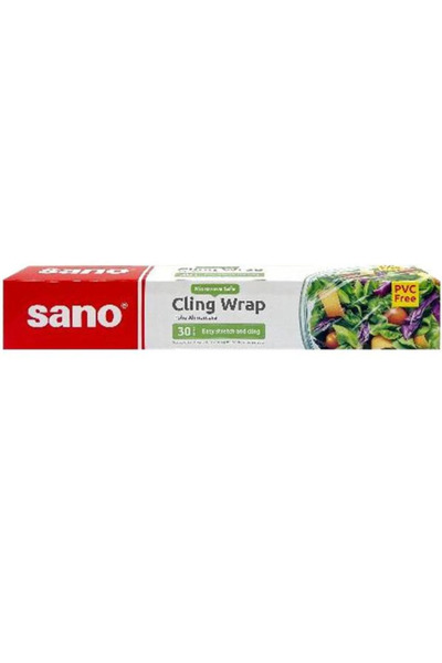 Sano Хранително фолио - Стреч фолио, 30 м