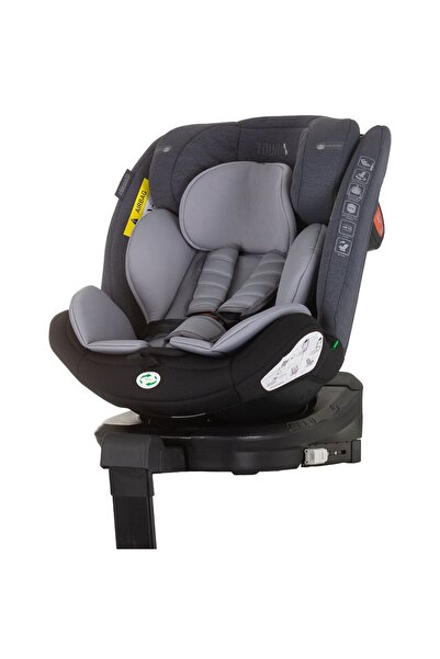 Evelise Scaun auto Chipolino Tourino I-Size 40-150 cm gri mixt cu sistem Isofix