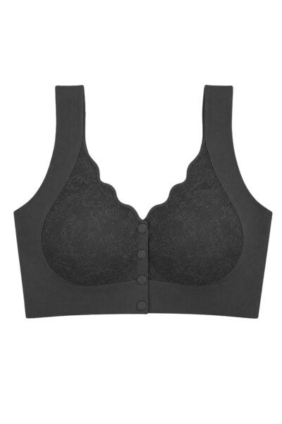 Cottonhill Sutien fără cusături - Lunessa |   Sutien negru pentru femei, cu d...