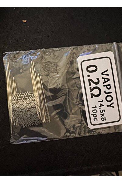 VAPJOY GTİ (GTX) 0,20 ohm COİL SARIM KİTİ 14,5MM*8MM