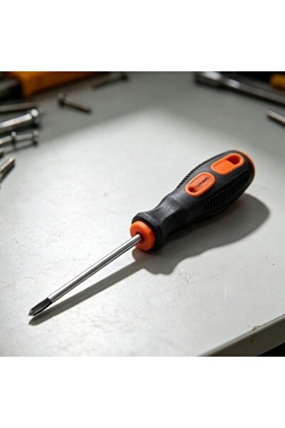 KMT Tools Professional manual screwdriver 3x75 mm cross head, comfortable han...