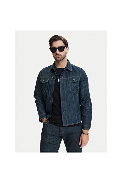 G-STAR RAW Geacă de blugi pentru bărbați D28418-E358-D926 Albastru închis