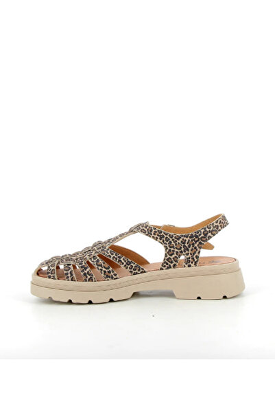 MEDUSE Sunglass New Leo - Leopar Desenli Platformlu Kadın Sandalet