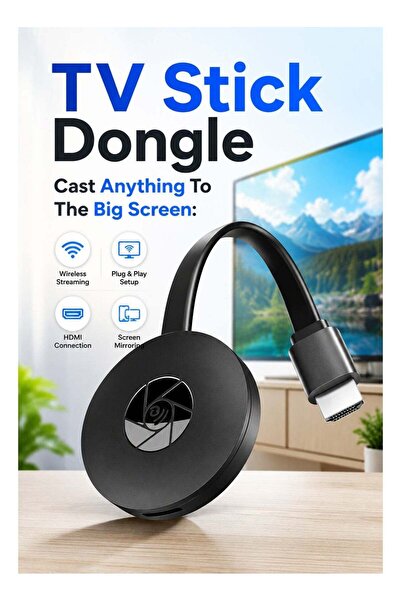 MiraScreen TV Stick Dongle Wireless HDMI Display Adapter – Screen Mirroring &...