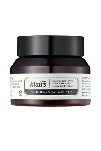 Klairs Scrub facial delicat cu zahăr negru 110 gr