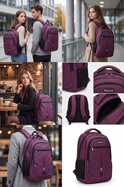 Liarca 4 Compartment Ergonomic School High School University and Daily Multi-Functional Large Volume City and Travel Backpack m