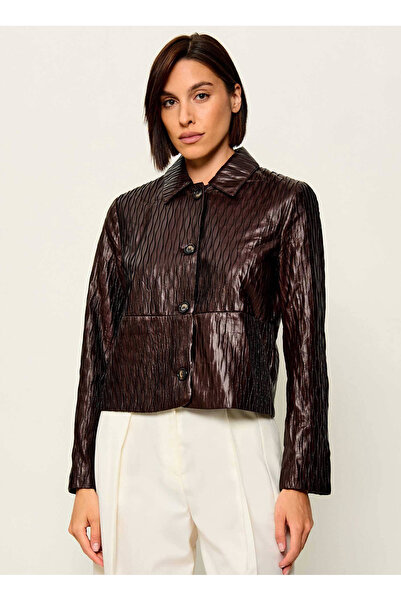Guess Kahverengi Kadın Kapitone Ceket W6YL45W4707-F12C