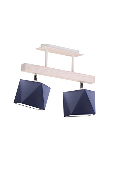 OEM Lampă de tavan reglabilă ASTIR – Alb/Albastru marin