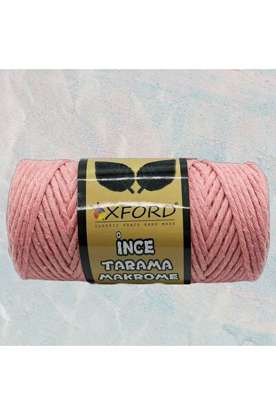Oxford İplik Tarama Macrame 3 mm - 2004 Yavruağzı