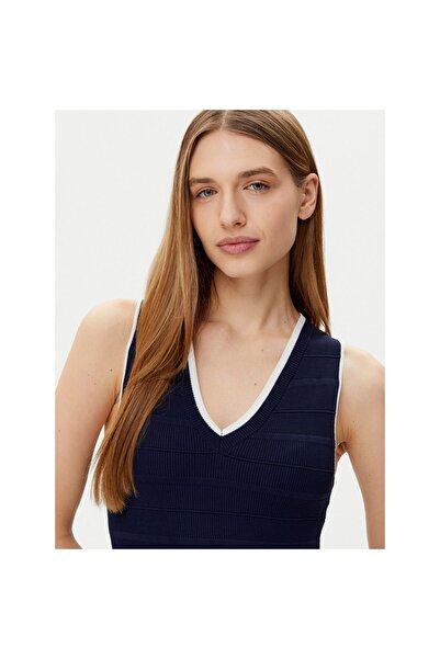 Guess Rochie de zi cu zi pentru femei 5RGK995640Z Albastru închis