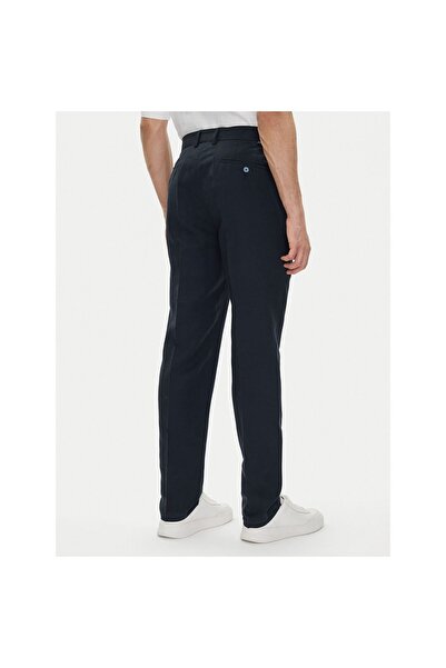 Guess Pantaloni din material textil pentru bărbați 5GHB172310Z Albastru închis
