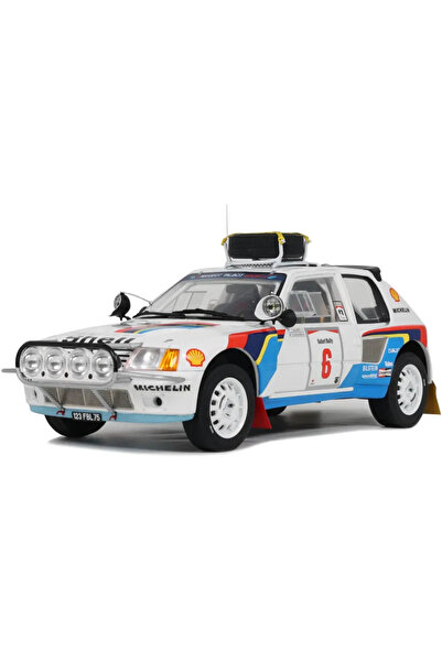 Otto Sigilat- PEUGEOT 205 T16 # 6 T. SALONEN RALLY SAFARI - scară 1:18-
