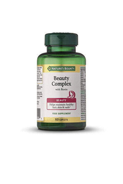 Nature's Bounty COMPLEX DE FRUMUSEȚE cu biotină 60 capsule