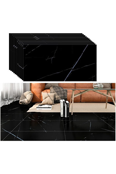 GGEROU 12pcs Marble Tile Stickers,Wall Sticker Self-adhesive,3D Wall Panel,15...