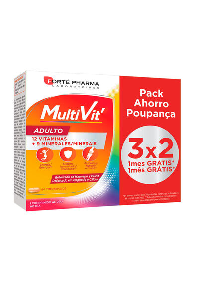 Forte Pharma FORTÉ PHARMA MULTIVIT ADULTO 84 comprimate