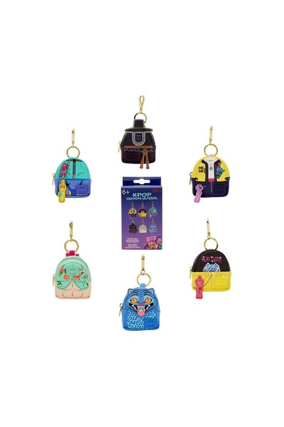 Loungefly Breloc Mini Rucsac K-Pop Vânătorii de Demoni Aleatoriu (NFXBC0002)
