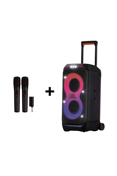 JBL PARTYBOX STAGE 320 Portable party speaker with wheels+JBL PARTYBOX WIRELE...