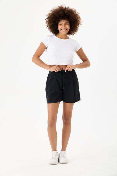 Adesline Women's Daily Shorts Comfortable Cut Casual Shorts Soft Fabric