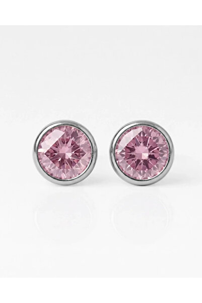 nina Cerrahi Çelik Birthstone Küpe | 316L Paslanmaz Çelik Steril Taşlı Hipoal...