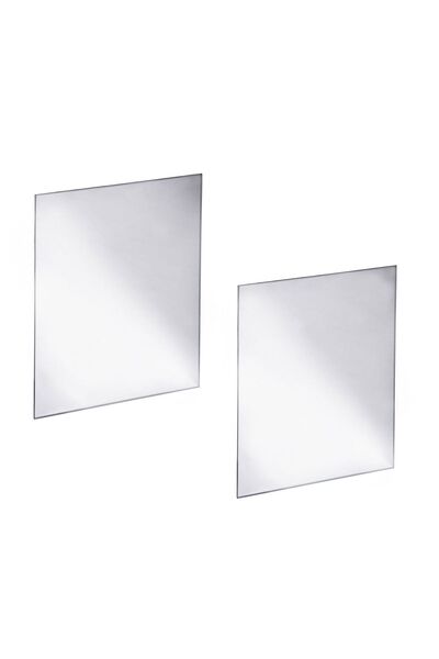 Zâna Casei Rectangular Decorative Mirrors 21x30cm - 2pcs