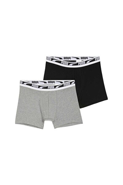 Puma Ανδρικά μποξεράκια Everyday MULTI Logo (συσκευασία 2 τεμαχίων)