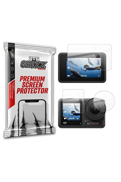 Grizz Glass Grizz Folie de protecție din sticlă hibridă pentru DJI Osmo Actio...
