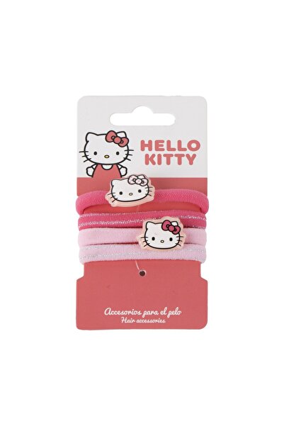 Cerda Group Beauty: Elastic de păr Hello Kitty (4 bucăți) (2500003217)