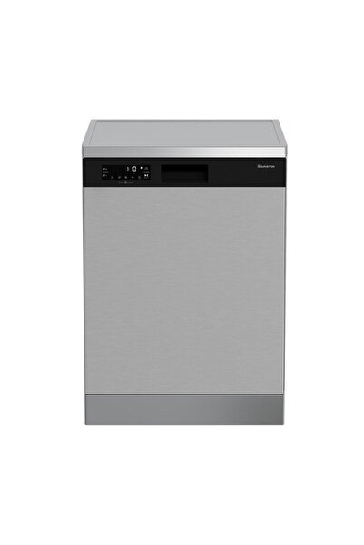 Ariston ARDF658DD13XME Dishwasher, 15 Place Setting, 8 Programs Stainless Steel