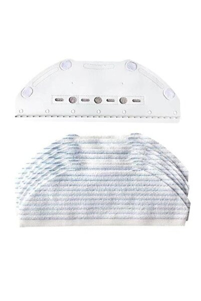 360 Set de 10 lavete de unică folosință și suport pentru mop pentru aspirator...