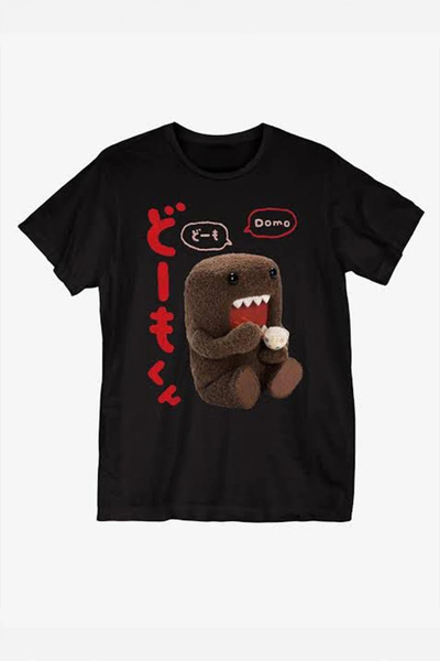 1blood Black Domo-Kun Y2K Unisex T-Shirt