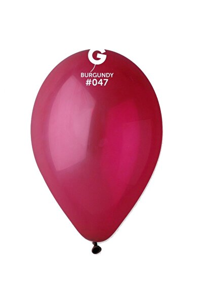 Generic Brand Μπορντό Λάτεξ Μπαλόνια (10 τεμ)