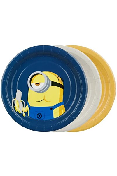 Generic Brand Χάρτινα Πιάτα γλυκού - Minions (6 τεμ)