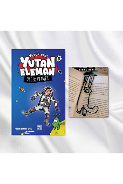 Nesil Yayınları YUTAN ELELMAN - 3 / DEĞER VERMEK / SALLANAN KEDİ FİGÜRLÜ KİTA...
