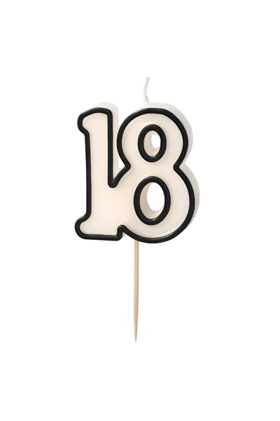 Generic Brand Κεράκι Γενεθλίων ''18''