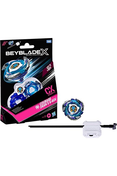 BEYBLADE X Courage Dran S 6-60V CX Attack Type Starter Set with Top and Launc...