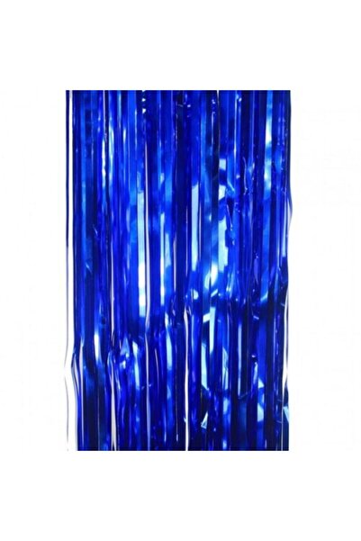 Generic Brand Μπλε foil Κουρτίνα Πάρτυ 200x100cm