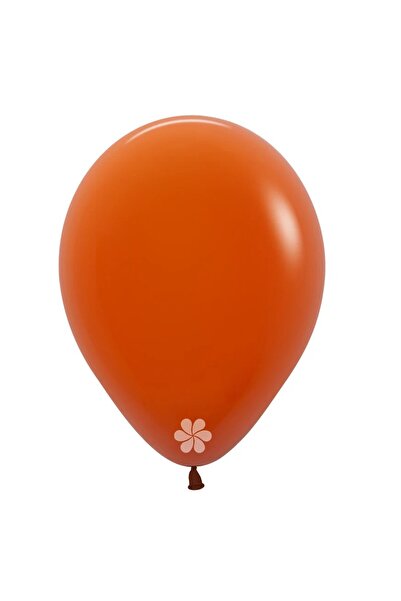 Generic Brand Πορτοκαλί Sunset Λάτεξ Μπαλόνι - 12"/30cm (50 τεμ)