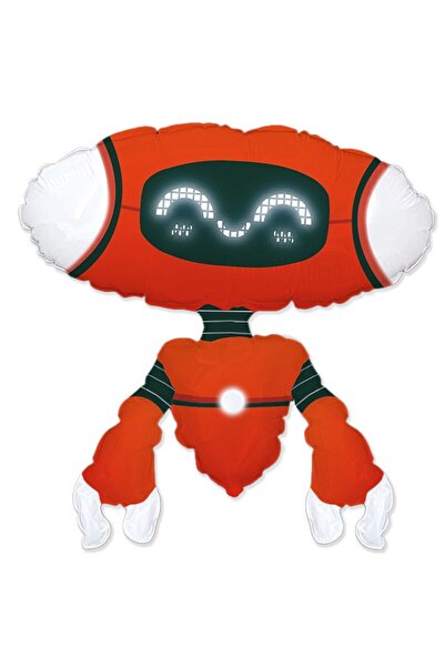 Generic Brand 27" Μπαλόνι κόκκινο Ρομπότ UFO