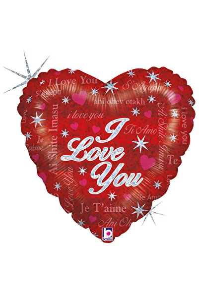 Generic Brand 18" Μπαλόνι Καρδιά Love you languages