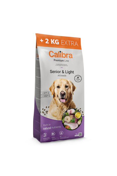 Brit Care Calibra Dog Premium Line Senior & Light 12+2 kg