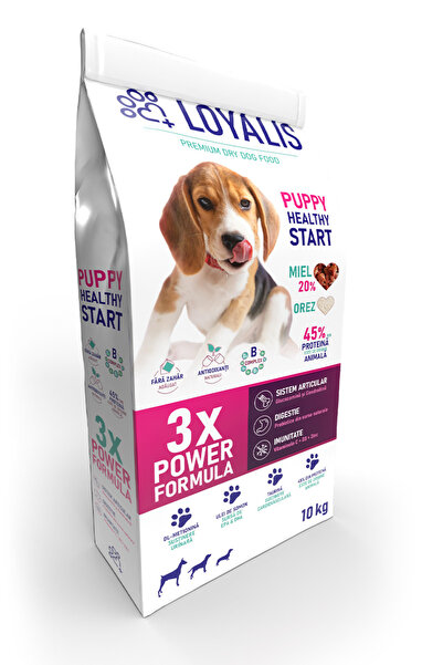 Brit Care LOYALIS PREMIUM CAINI, PUPPY, HEALTHY START, MIEL, 10 kg