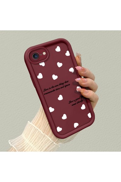 CHICASELUX حافظة من السيليكون متوافقة مع هاتف iPhone 7/8/SE 2020 2022، لون أح...