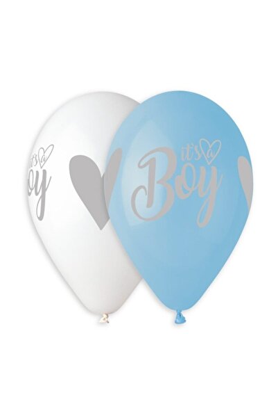 Generic Brand Μπαλόνι It's a Boy ασημί εκτύπωση 13" (25 τεμ)