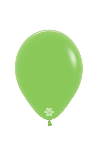 Generic Brand Λαχανί Lime Λάτεξ Μπαλόνι - 12"/30cm (50 τεμ)