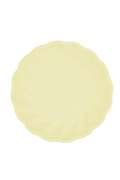 Generic Brand Πιάτα γλυκού Vert Décor κίτρινα (6 τεμ)