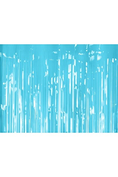 Generic Brand Γαλάζια Κουρτίνα πάρτυ (200x100cm)
