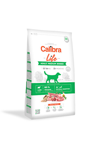 Brit Care Calibra Dog Life Adult Medium Breed Lamb 2.5 kg