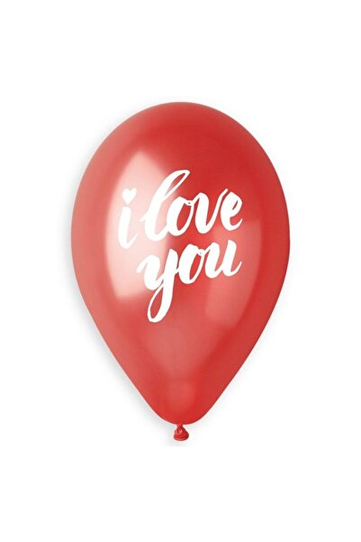 Generic Brand 13'' Μπαλόνι τυπωμένο I Love You (25 τεμ)